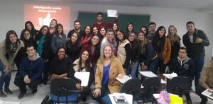 palestra sobre saúde mental, rotina de estudos e trabalho